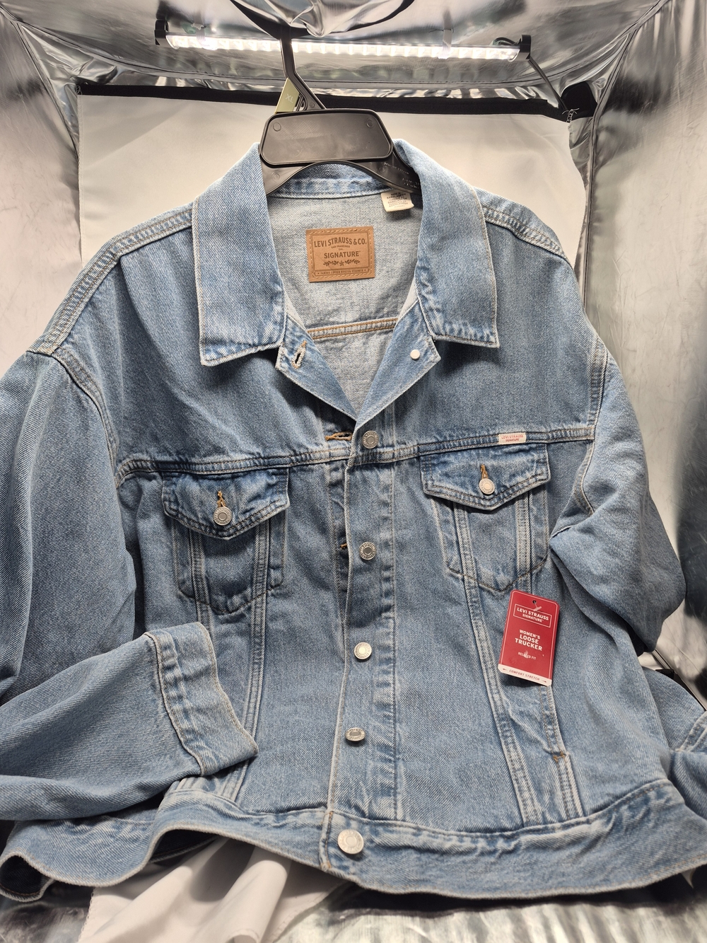 Levi's Light Blue Denim Trucker Jacket - Women's Jean Jacket